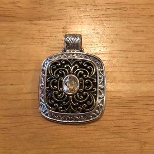Brighton rectangle pendant